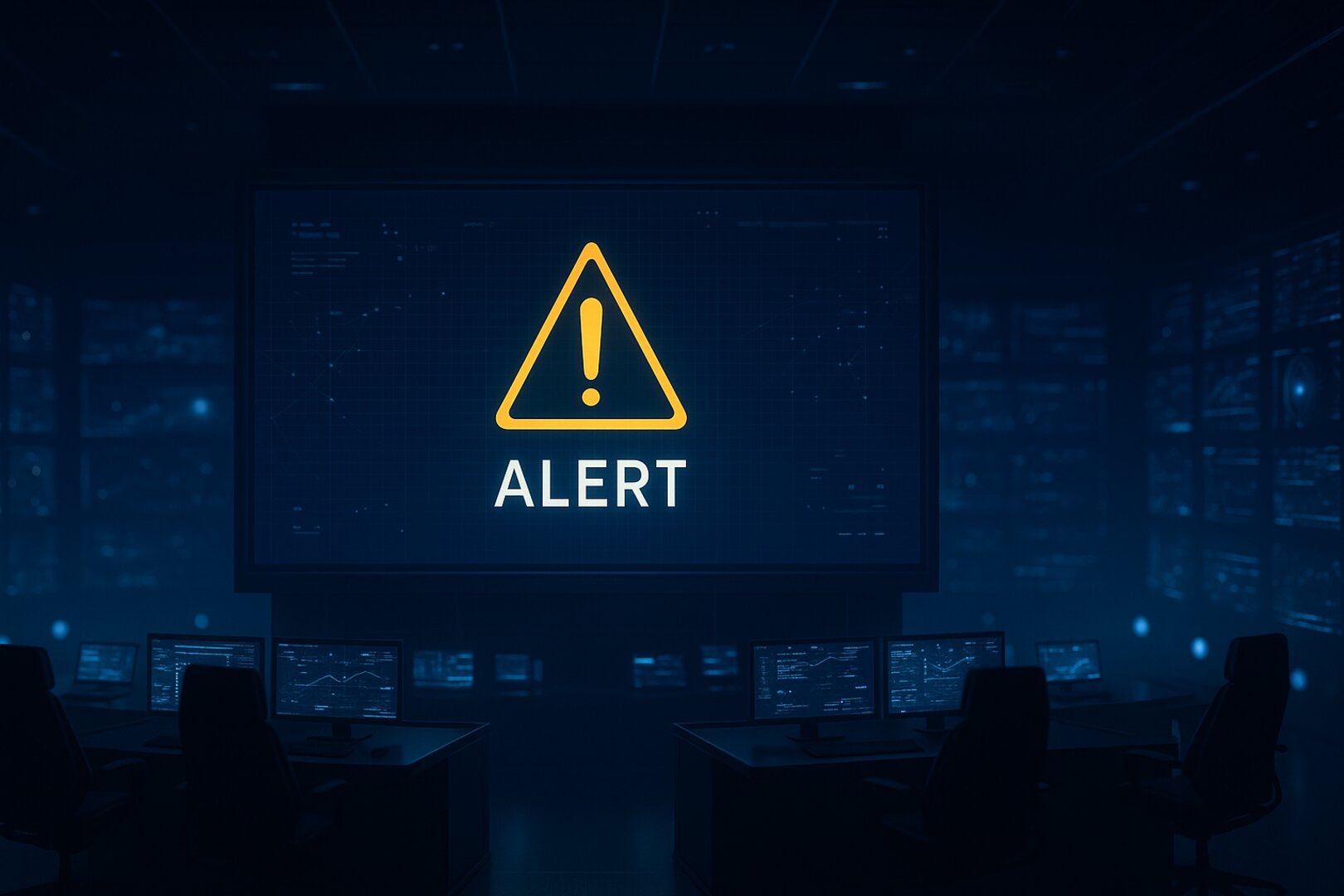 Pinned alert banner