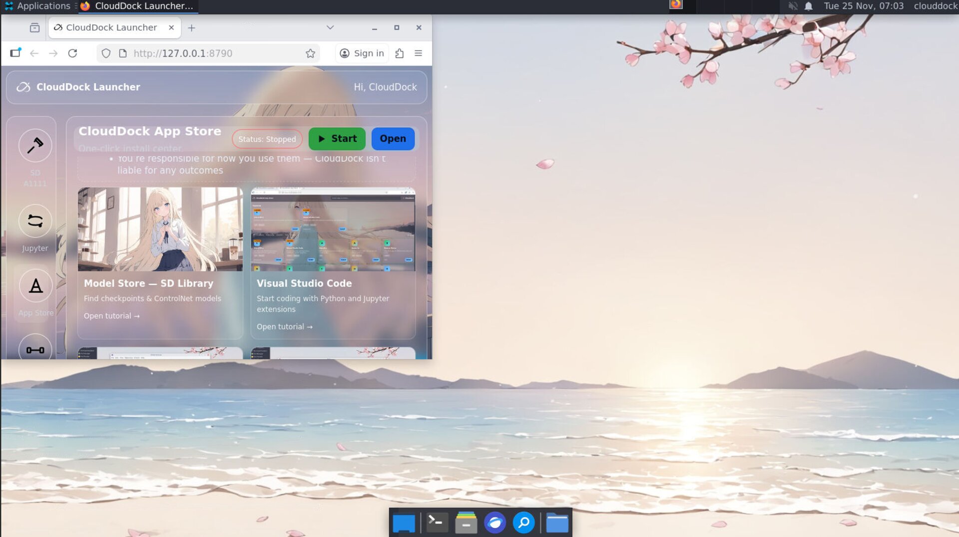 Launcher small-screen layout