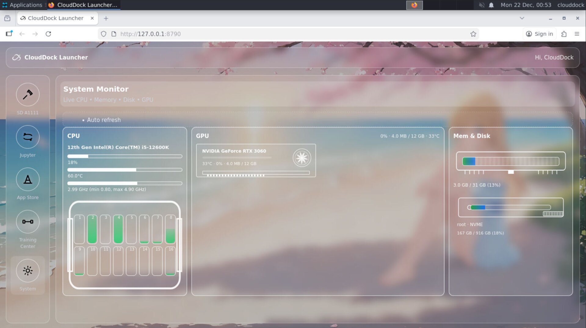 Launcher UI refinements